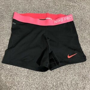Nike Pro Athletic Shorts